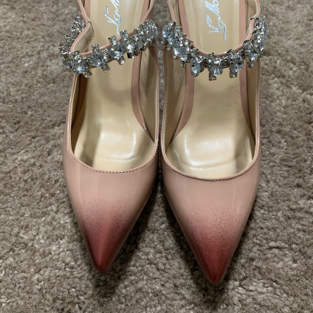 FOWT  Pointed Toe Stiletto High Heel Mules Sandals - Picture 10 of 13